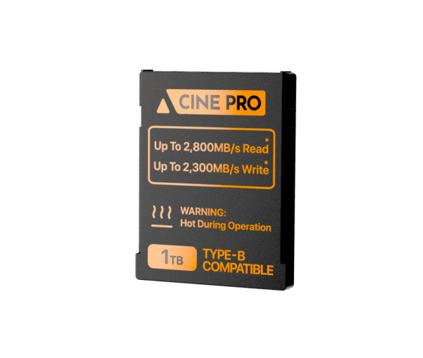 Cine Pro™ LT 1TB CFexpress Card